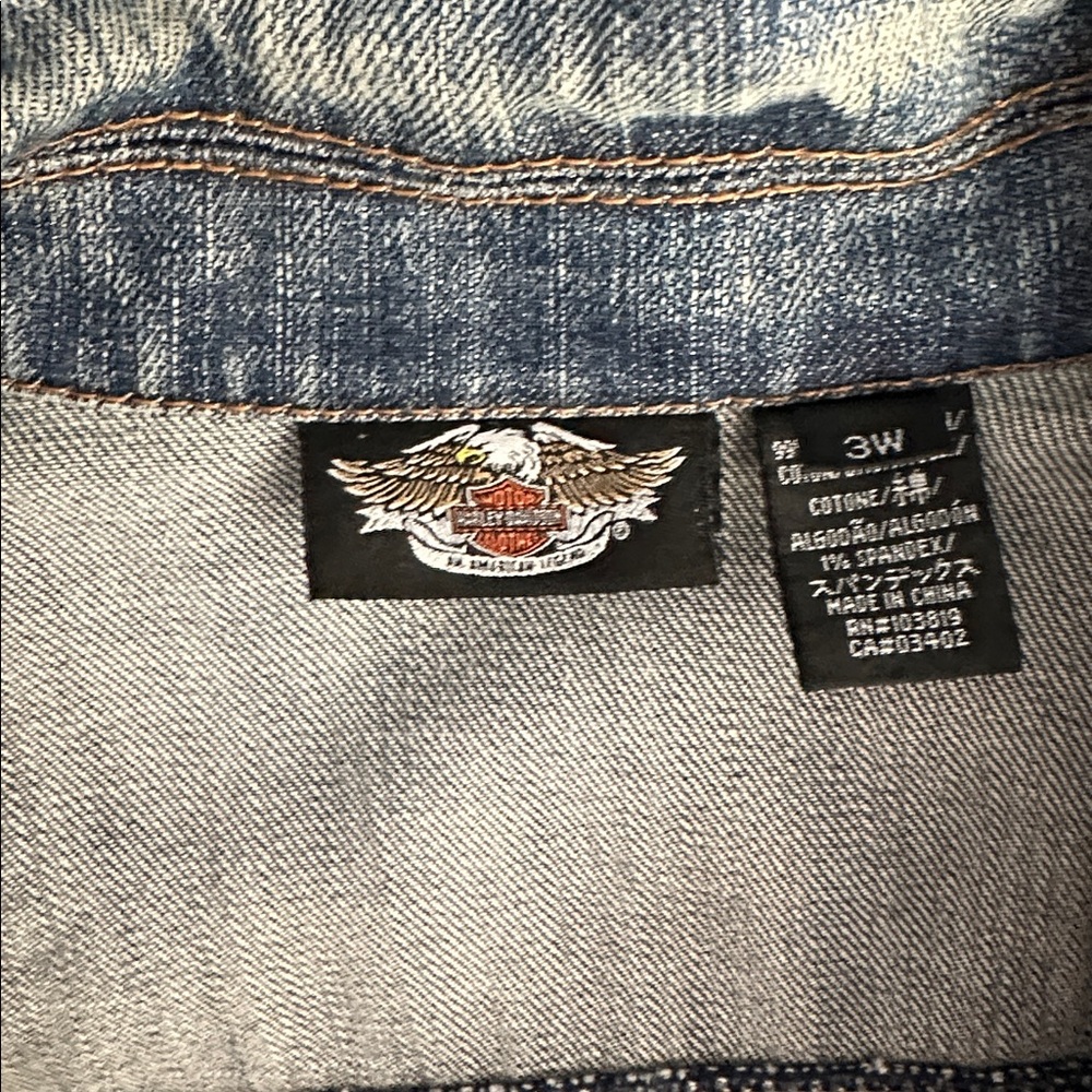 Women’s Harley-Davidson jean jacket - Picture 4 of 7